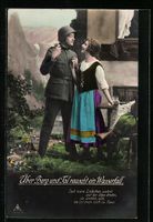 Über Berg und Thal..., Soldat beim Stel