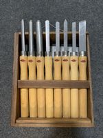 Redex Drechselset Set, 9-teilig, neuwertig, für Schreiner!