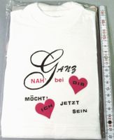 💖 Mini-T-Shirt "DETTO FATTO" mit Mini-Kleiderbügel 🎁💫