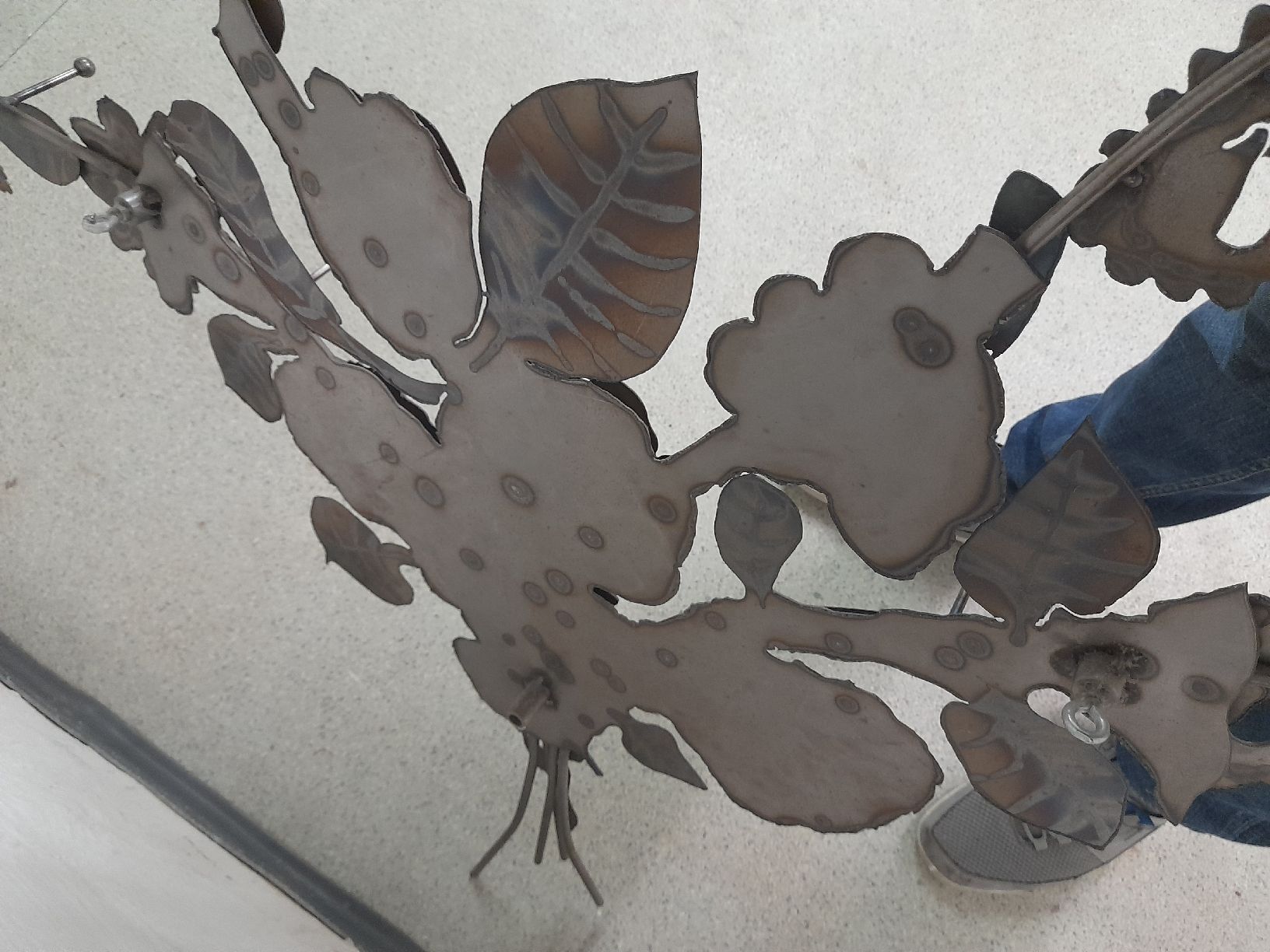 Portacandele: Art decko metall – Usato da Glattbrugg venduto da B_B 6