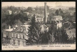 Lausanne, Hopital Cantonal, Les Cuisines