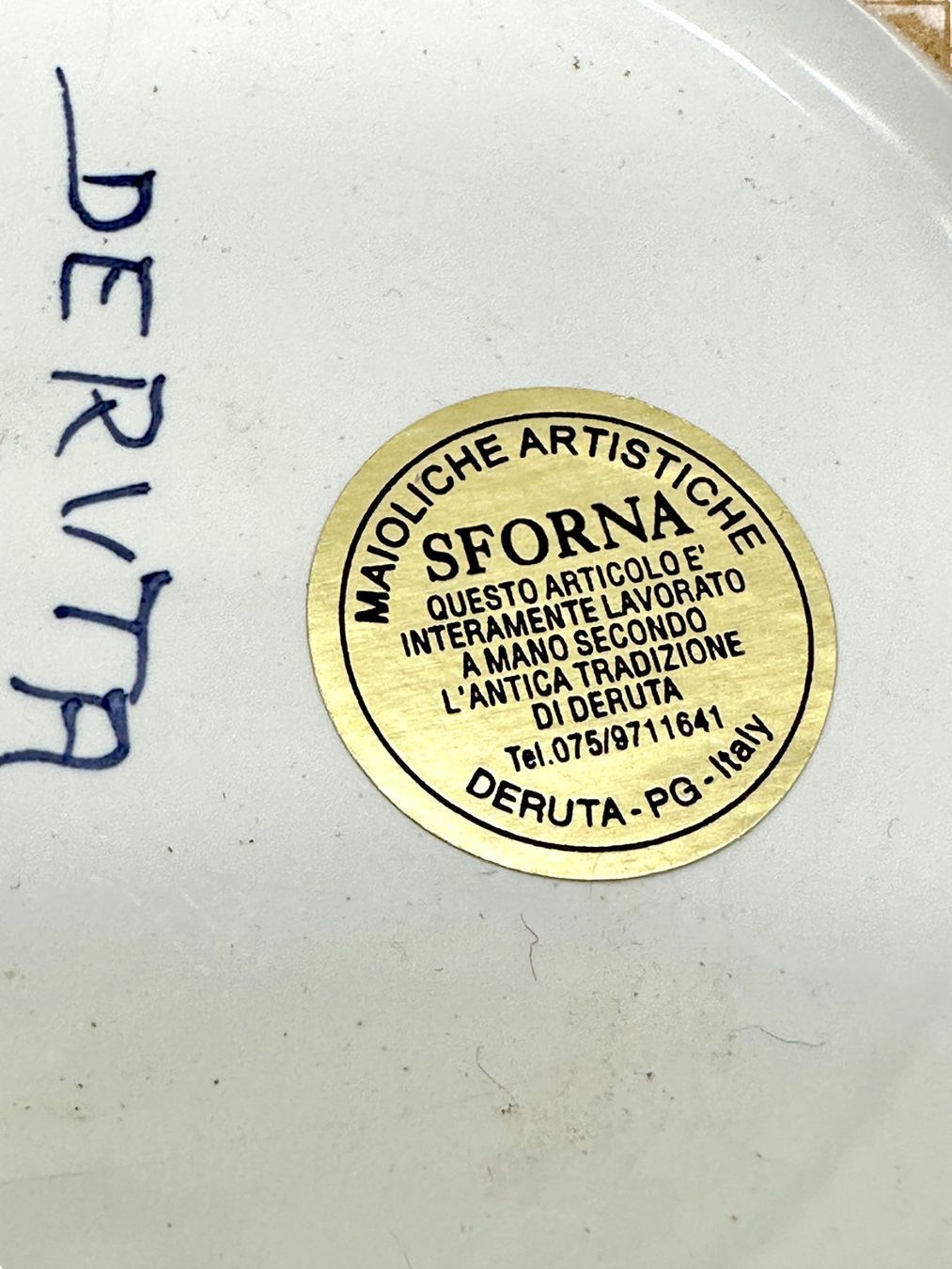 Behälter & Ähnliches: Boîte à biscuits italienne faïence DERUTA peinte à la main – Gebraucht aus Morges von vintix 7