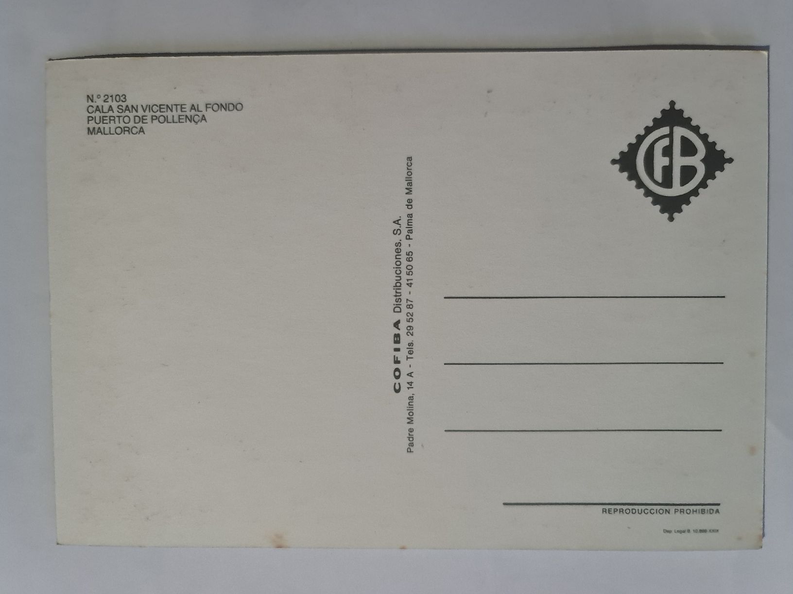 Cartoline postali: Ansichtskarte Mallorca 712 – Nuovo (secondo la descrizione) da Dintikon venduto da Vexi 1