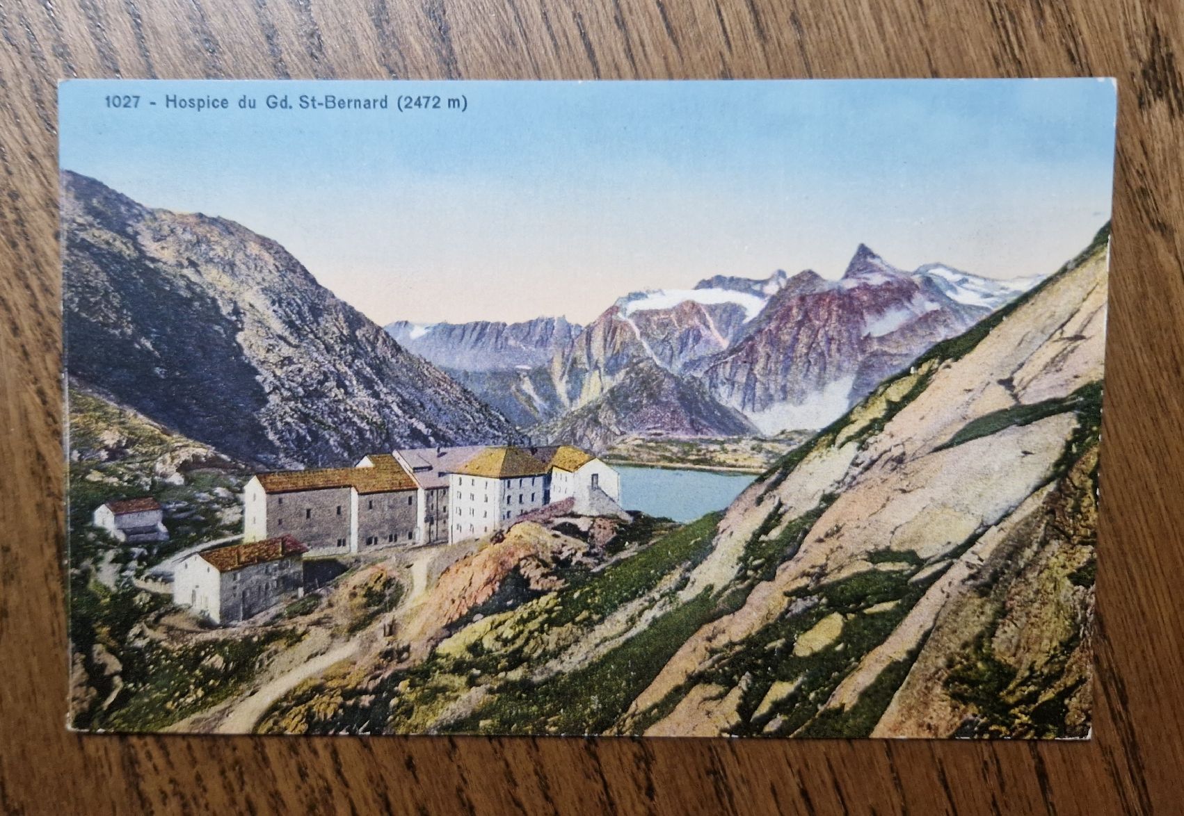Ansichtskarten: Hospice du Gd. St-Bernhard – Gebraucht aus Ebikon von Donar50