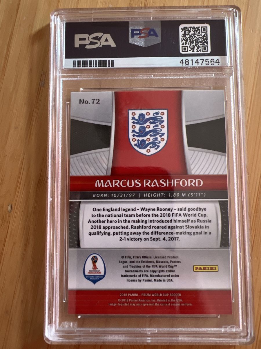 Panini Sammelbilder & Trading cards: 2018 Panini Prizm Marcus Rashford PSA 10 – Gebraucht aus Bern von bestdeal_bern 1