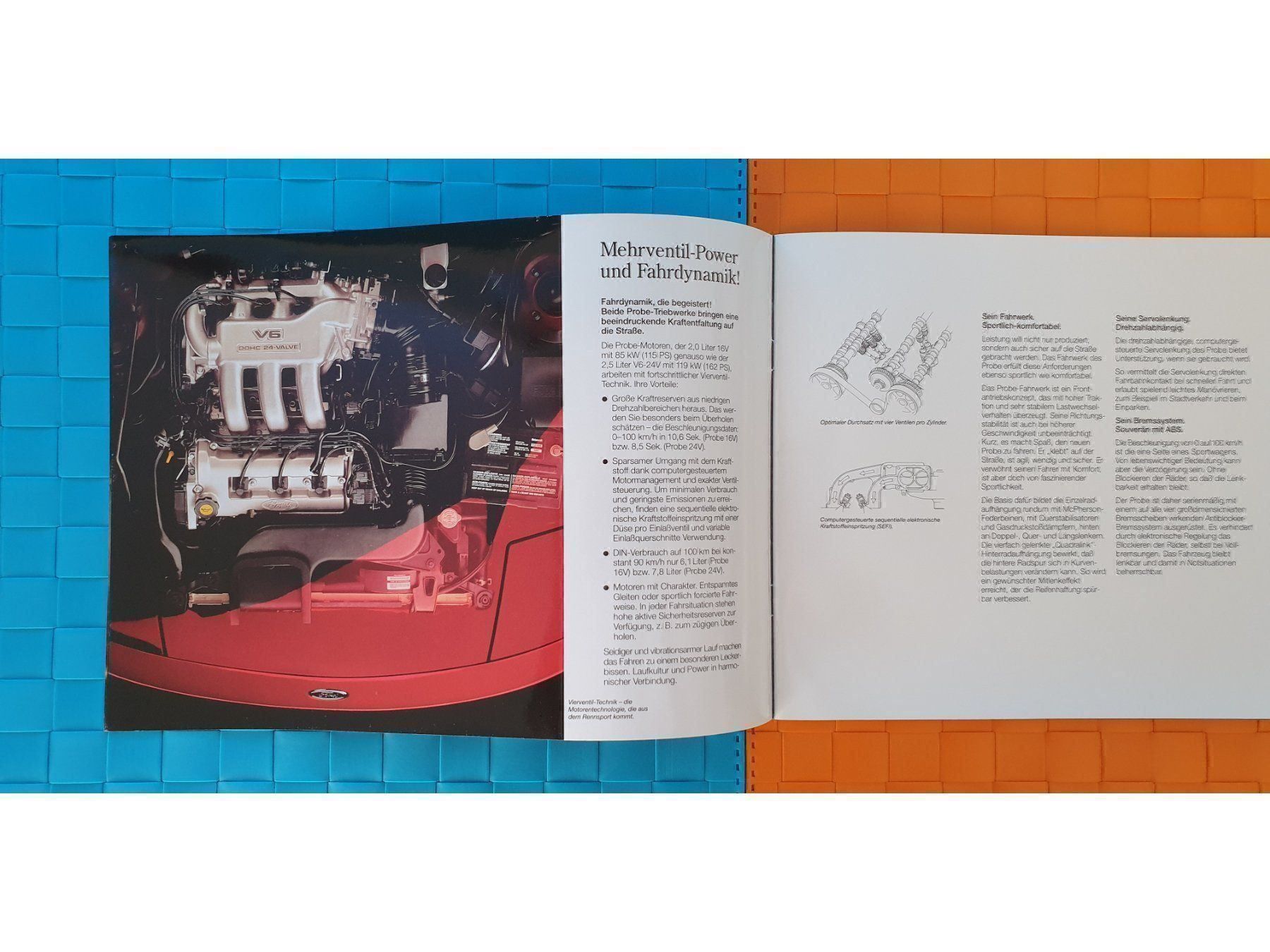 Ford Documenti: FORD PROBE - Prospekt / Katalog – Nuovo (secondo la descrizione) da Viganello venduto da CARLiteratur 3
