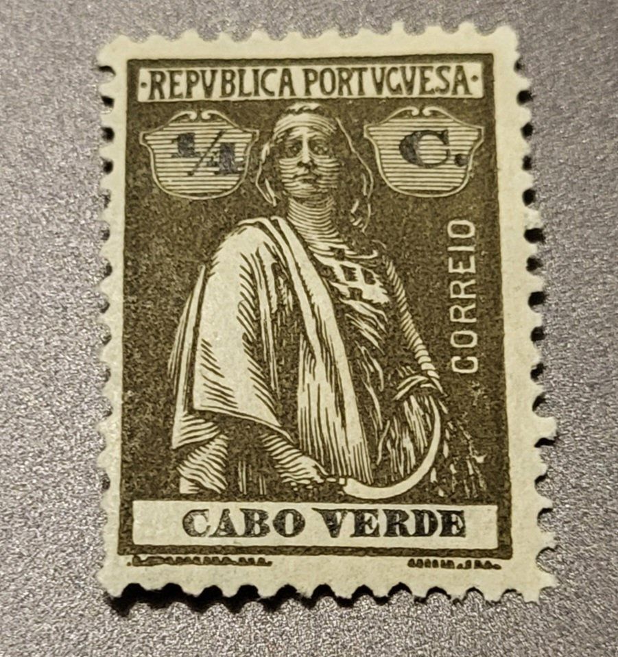 Alle Briefmarken: Kap Verde 1914 briefmarke – Gebraucht aus St Gallen von Stampsalshobby