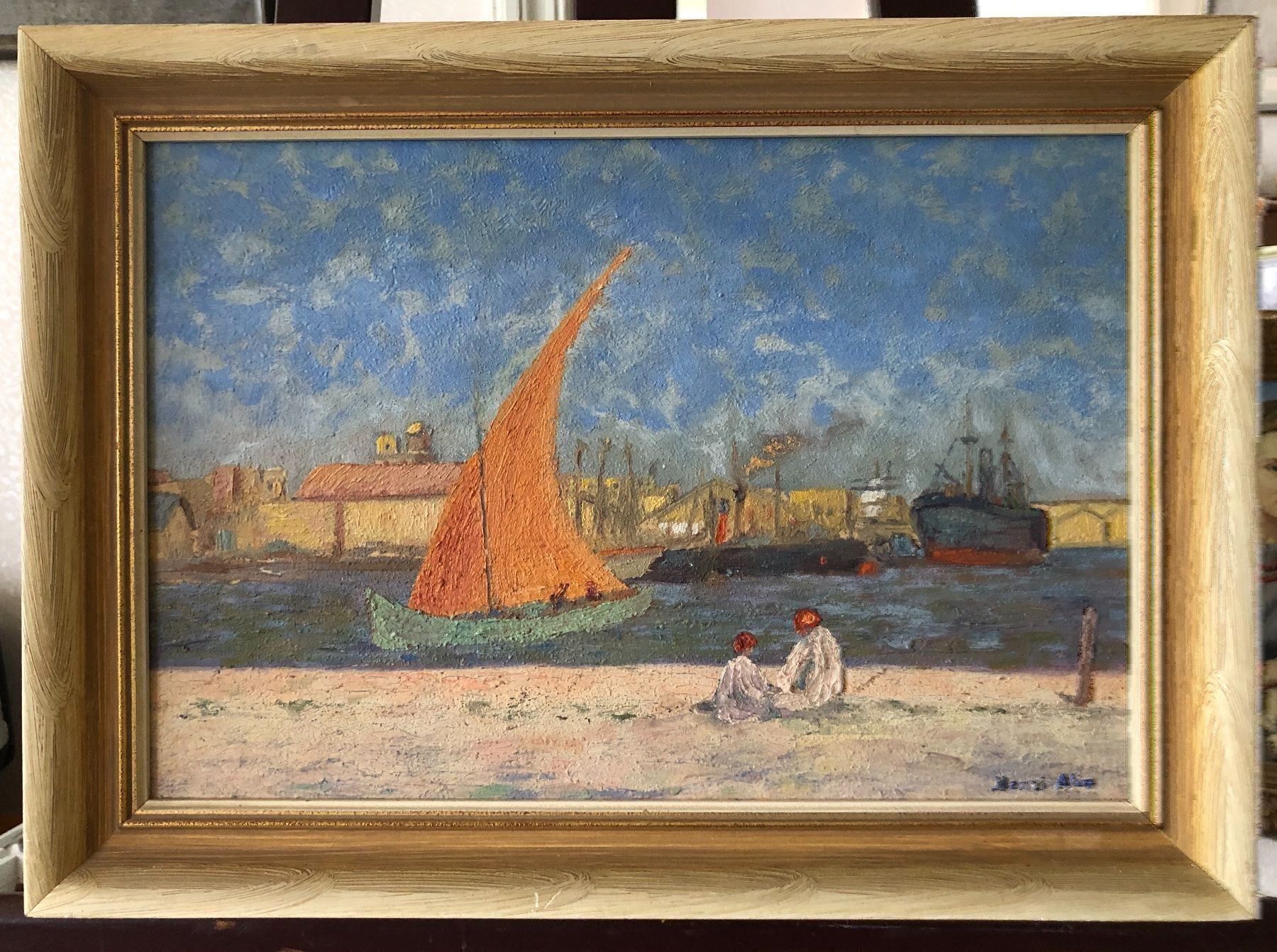 Gemälde: Henri Alin (1885-1968) – Gebraucht aus Grosshöchstetten von Perle1951