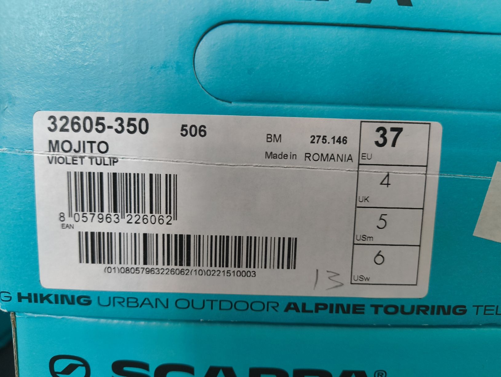 Scarpa Chaussures femmes: Scarpa Mojito Damen Wanderschuhe Grösse 37 – Neuf avec emballage d'origine à Uitikon Waldegg par PJLS1 5