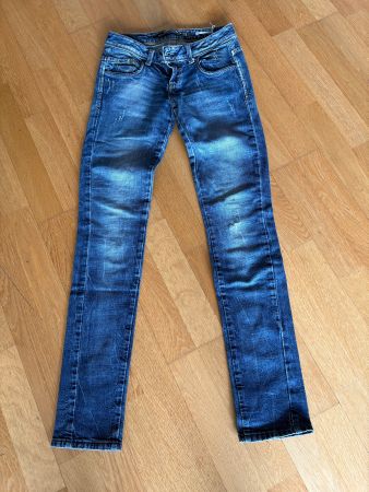 Blaue Denim Jeans, Damen Grösse Euro 38