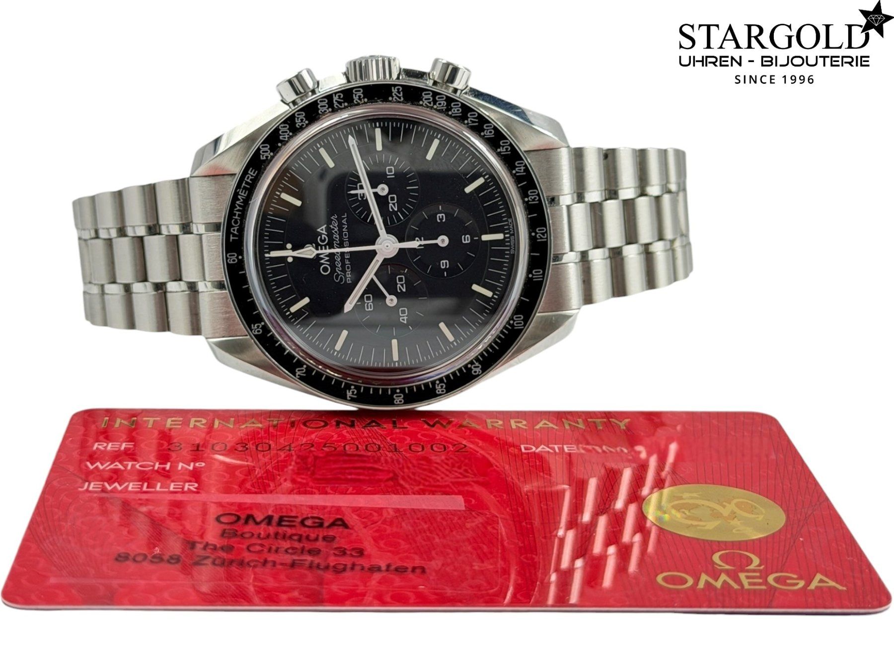 Omega Orologi: Omega Speedmaster Moonwatch - 310.30.42.50.01.002 – Usato da Zürich venduto da Stargold-Uhren 8