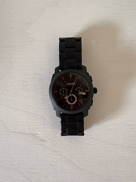 Fossil Orologi: Fossil Machine Analoguhr, Chronograph, 42 mm – Nuovo e nell'imballaggio originale da Gunzwil venduto da M9 1