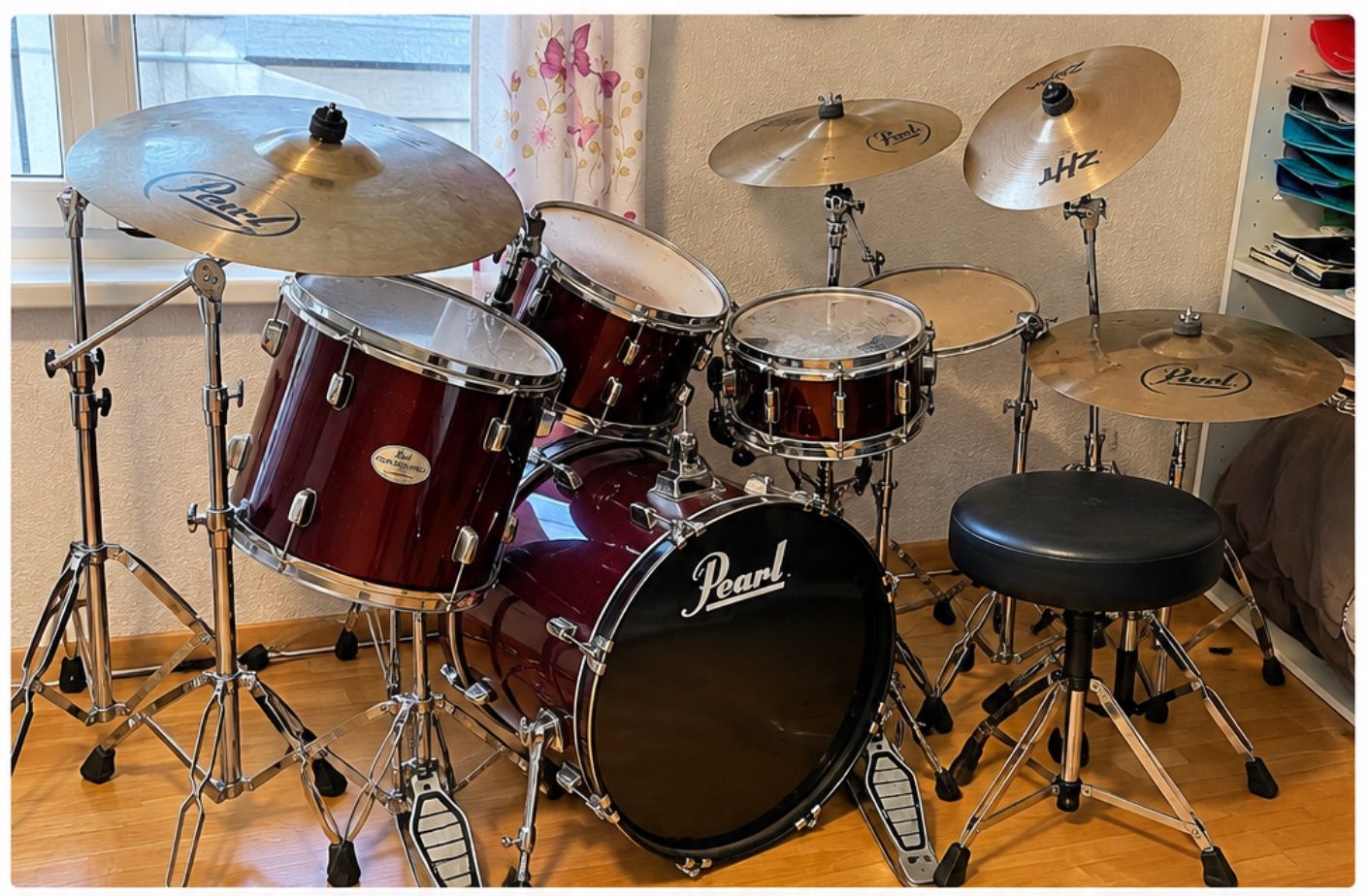 Instruments de musique: Pearl Forum Series Drumset – D'occasion à Birwinken par sch_gn9p