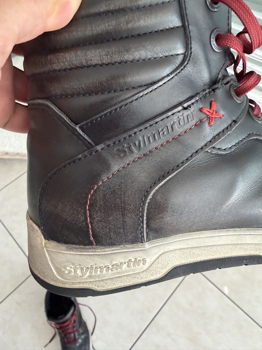 Damenschuhe: Motorrad Damen Stiefel UNGETRAGEN – Neu (gemäss Beschreibung) aus Arth von Hannymoon68 5