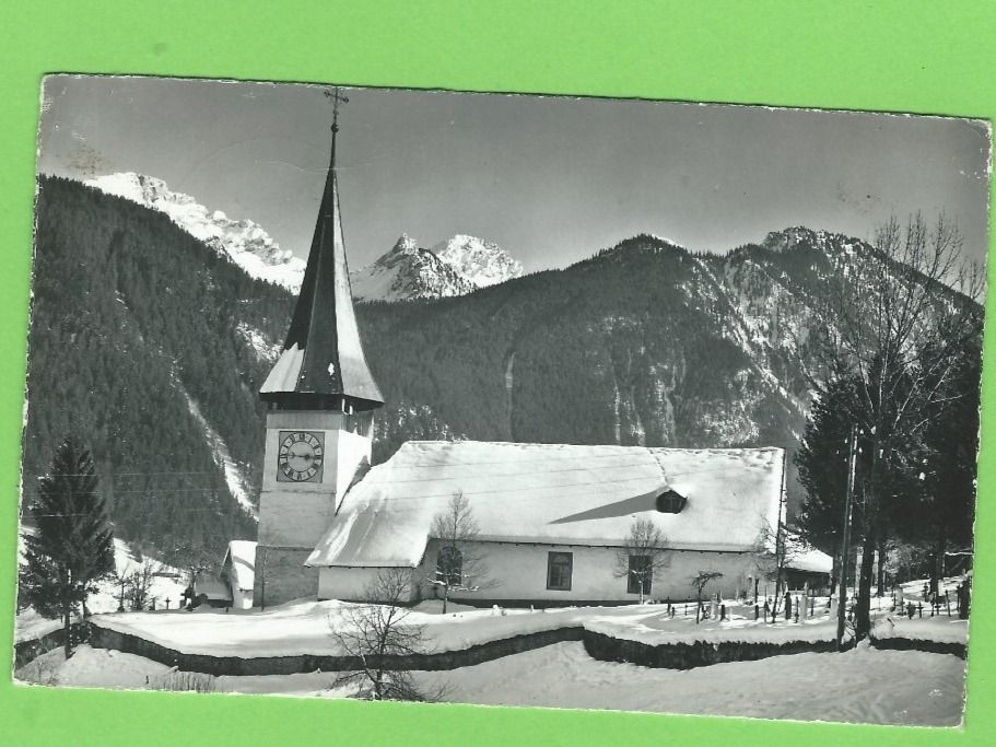 Cartoline postali: Zweisimmen, Kirche – Usato da Zürich venduto da t24_de