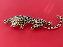 Luxus Elegante  Brosche Leopard 🐆 Farbe: Gold