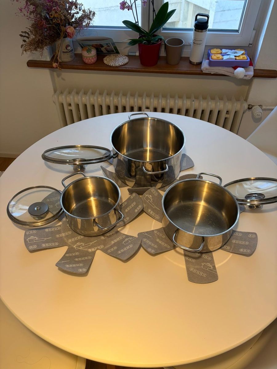 WMF Casseroles: WMF Transtherm Pot Set with Lids – D'occasion à Zürich par mar_h7x7