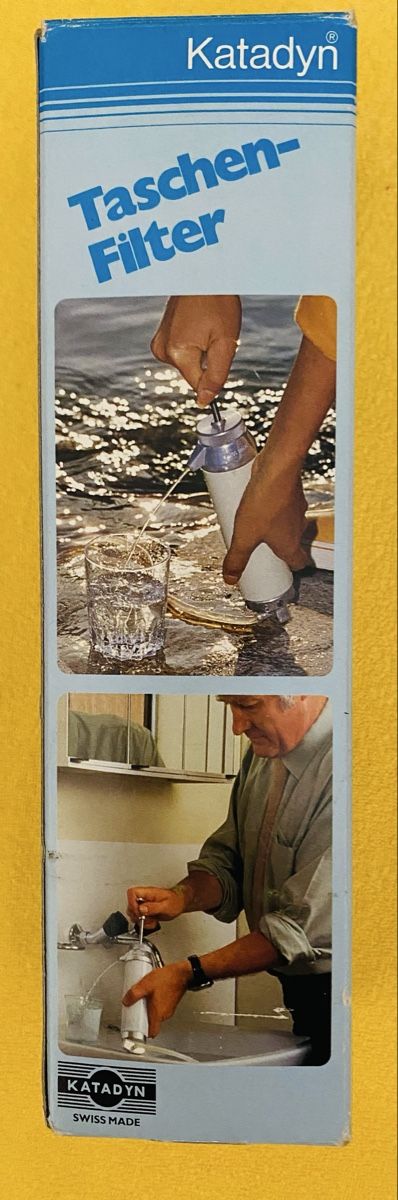 Katadyn Sanitari: Katadyn Taschenfilter PF  – Nuovo (secondo la descrizione) da Bern venduto da Birdsville 2