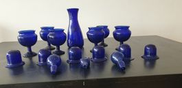 Jeux de 16 pièces en verre pour Vin