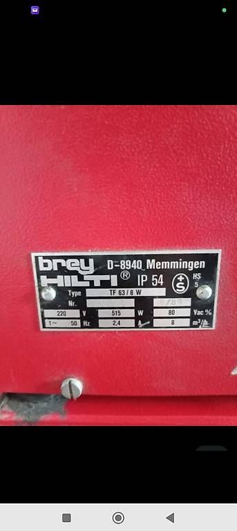 Tutte le macchine: HILTI VAKUUMPUMPE – Usato da Biel/Bienne venduto da blb_lgz9 4