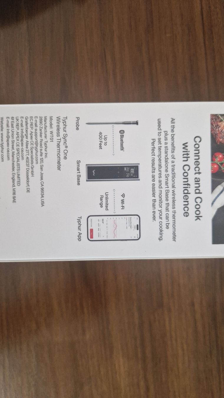 Sonstiges für Haushalt & Wohnen: Typhur Sync One - Smarter Grillthermometer mit Bluetooth – Neu (gemäss Beschreibung) aus Dietikon von amelie_zh 2