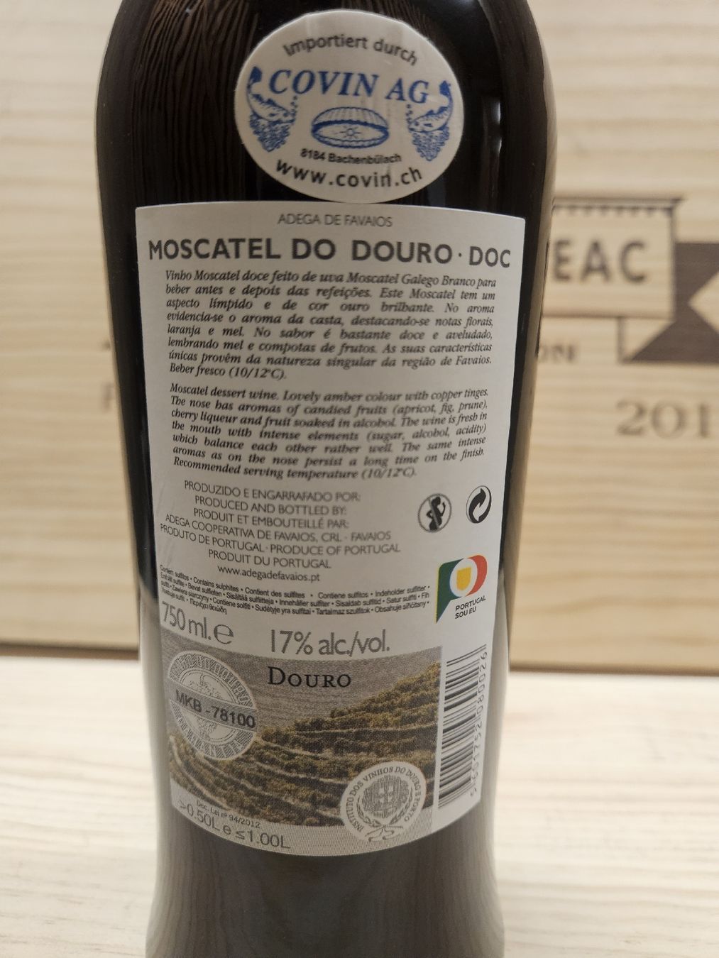 Vino: Favaios Moscatel do Douro Süsswein  – Nuovo e nell'imballaggio originale da Zofingen venduto da WouterSamwel 1
