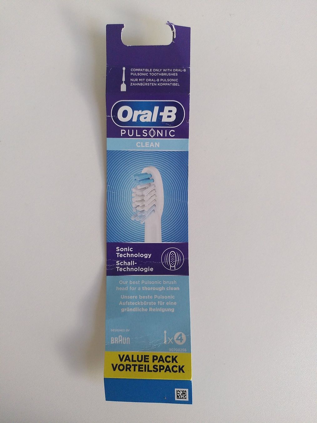 Oral B Cura dei denti: 4 embouts pour brosse à dent électrique Oral-B – Nuovo e nell'imballaggio originale da Lausanne venduto da Flofloflofloflo