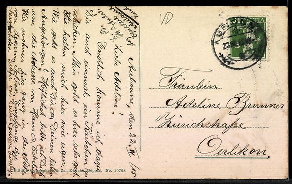 Cartes postales: AK Aubonne, Vue générale – D'occasion à Berlin par bartko-reher 1