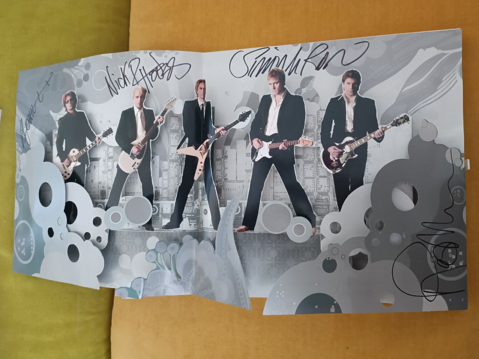 Libri: Duran Duran - Pop Up Tourbuch - Handsigniert – Usato da Menziken venduto da Artographs 1