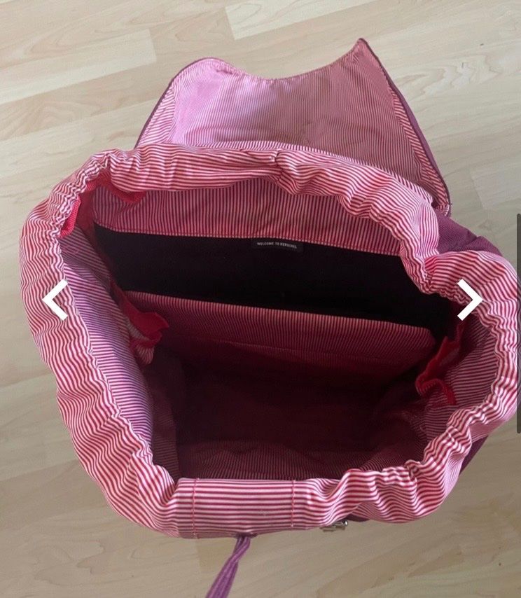 Herschel Rucksäcke: Herschel Rucksack bordeauxrot – Gebraucht aus st. gallen von Betty-tina 1
