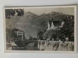 Alte Photo Karte / Chur - Plessurquai Ausgabe ca. 1930