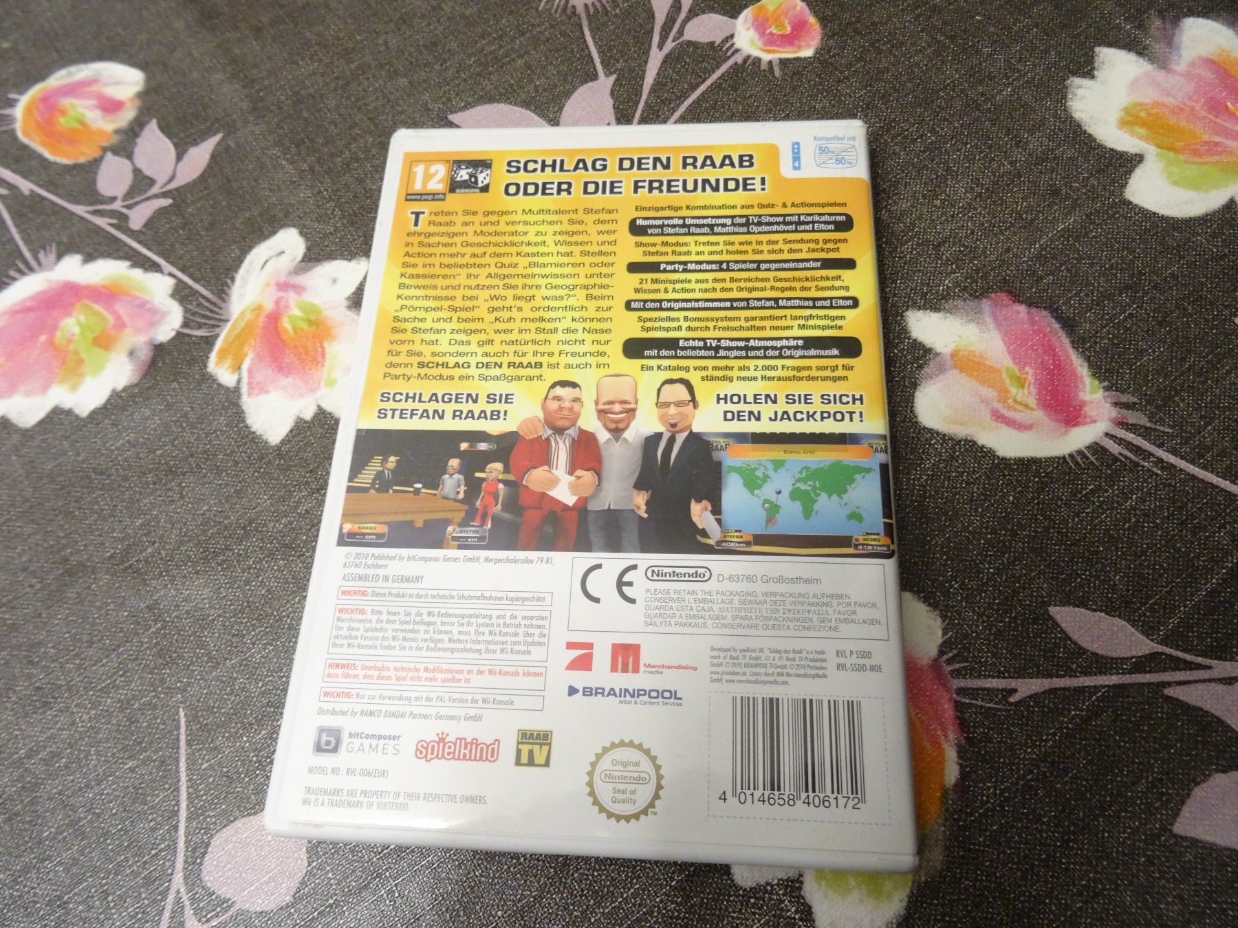 Nintendo Spiele: Schlag den Raab WII – Gebraucht aus Olten von Disc-Ausverkauf 2