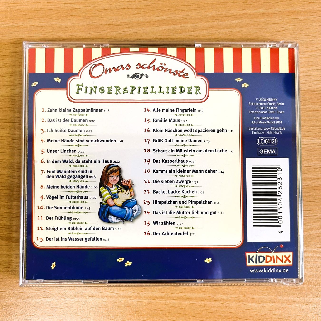 CDs: CD - Omas schönste Fingerspiellieder – Gebraucht aus Amlikon-Bissegg von riestig 2