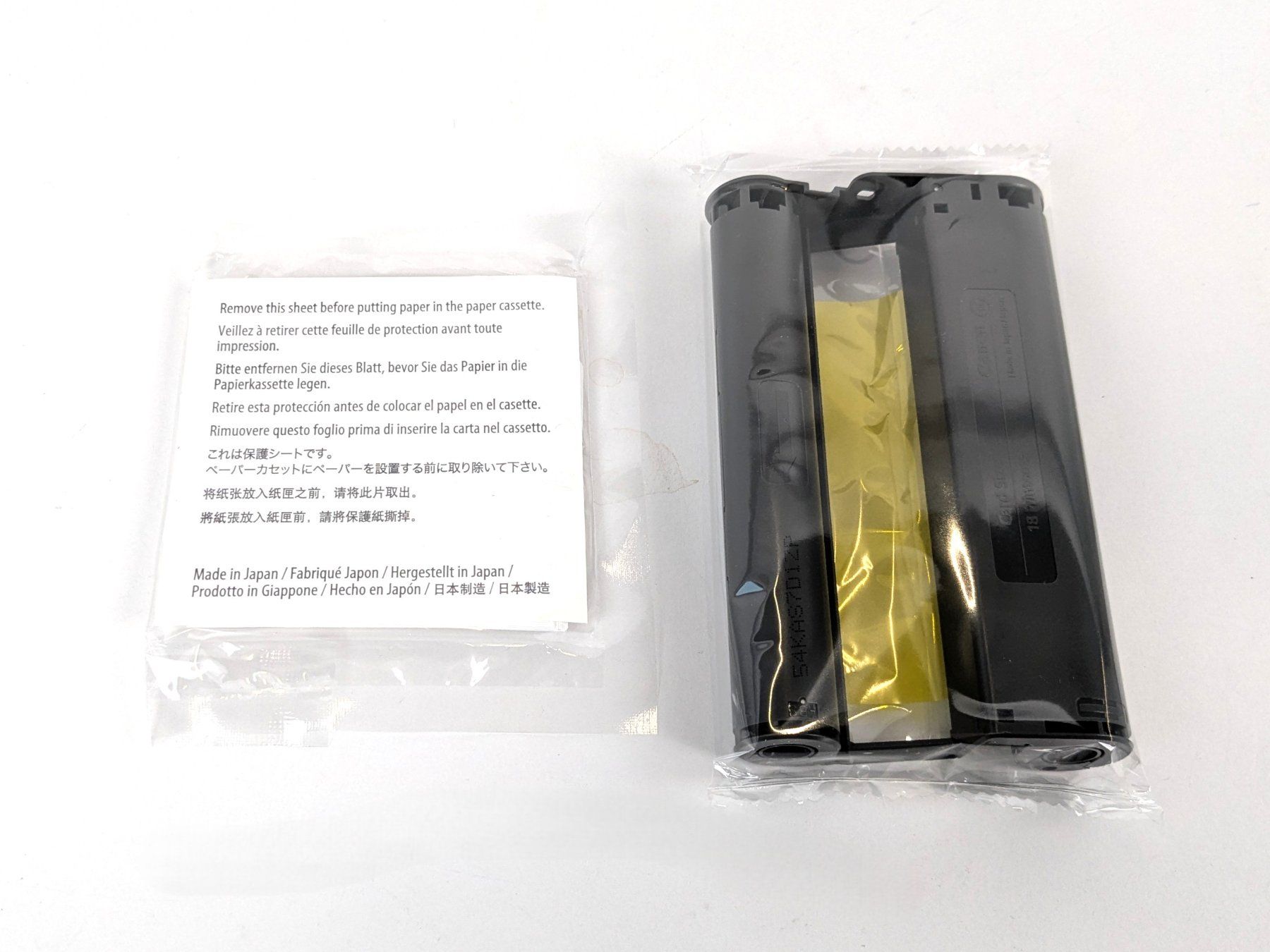 Canon Cartucce per stampanti & toner: CANON Card Size Label Kartusche – Nuovo (secondo la descrizione) da Dintikon venduto da Restwert_Dintikon 1