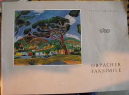 Obpacher Katalog Faksimile, Meister, Bilder, Kunst
