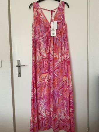 Ana Alcazar Maxi Kleid Gr 36 Pink NEU Etikett NP 280