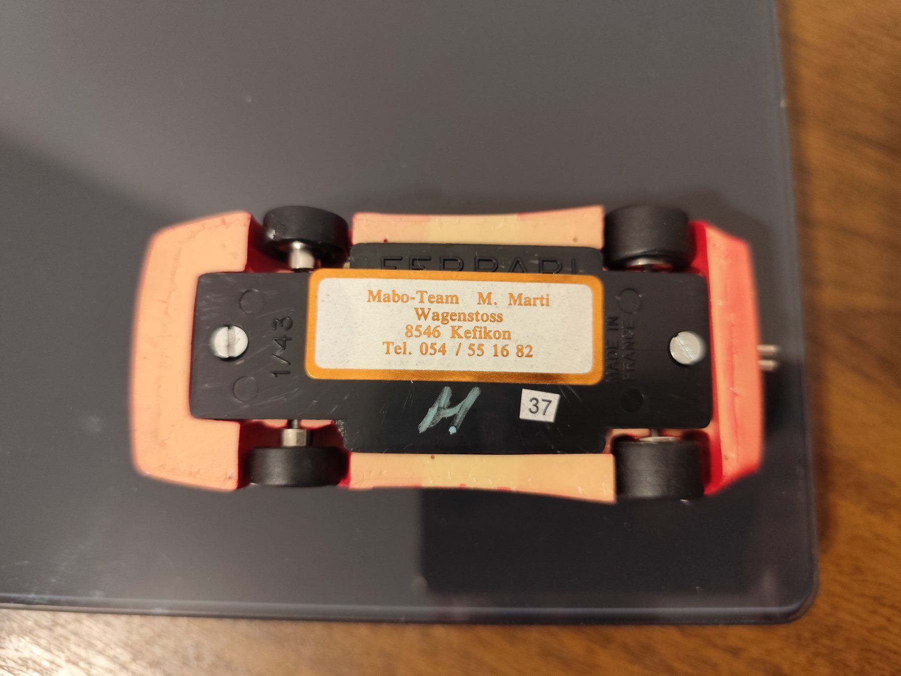 Ferrari Modellini d'auto: Ferrari / Testarossa Cabriolet König / Rot / 1989 / Starter – Nuovo e nell'imballaggio originale da Thayngen venduto da schnaepplisuecher 6