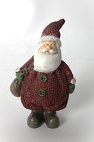 Kleine herzige Weihnachtsmannfigur