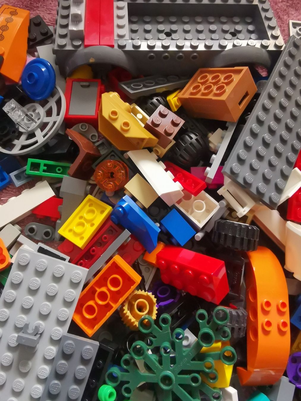 Lego Giocattoli: Lego ca. 2,1 Kilo, bunter Mix – Usato da Effretikon venduto da Superkarin7 6