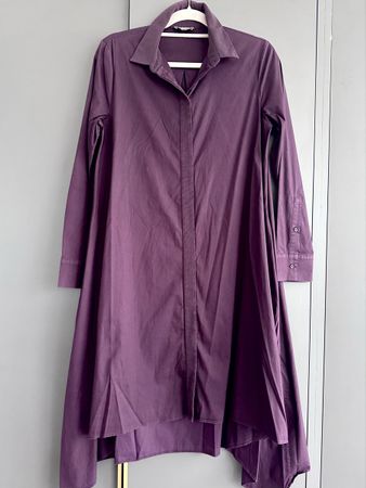 Damen Kleid A-Linie Lila Grösse 10  