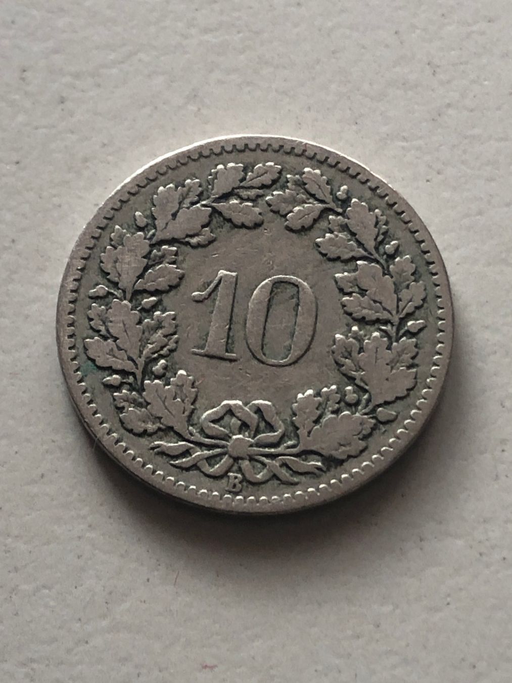 Tutti le monete: 10 Rp. 1901 – Usato da Schötz venduto da Odpa 1