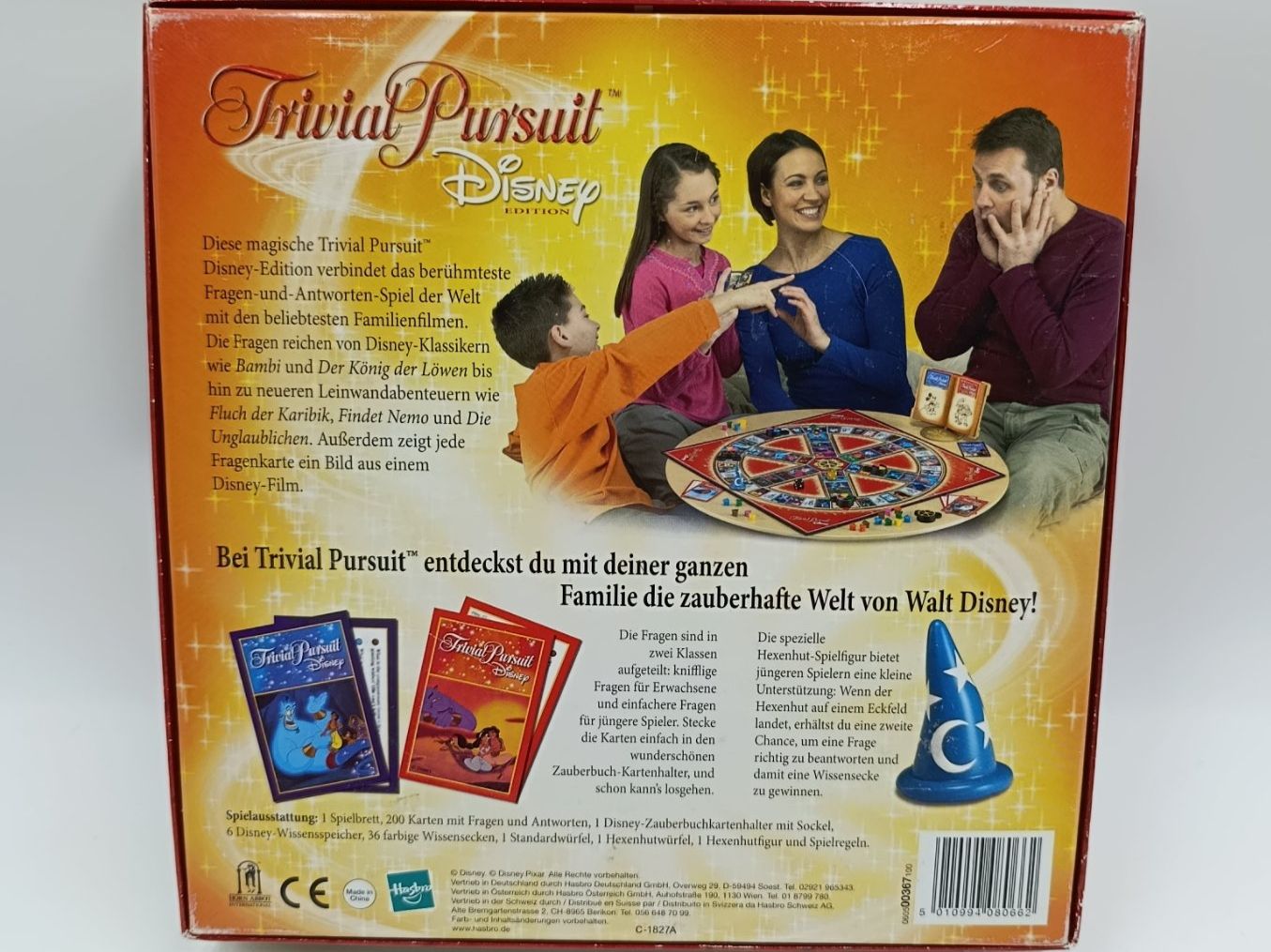 Parker Giochi: Trivial Pursuit Disney Version – Usato da Wil SG venduto da Donaldus 1