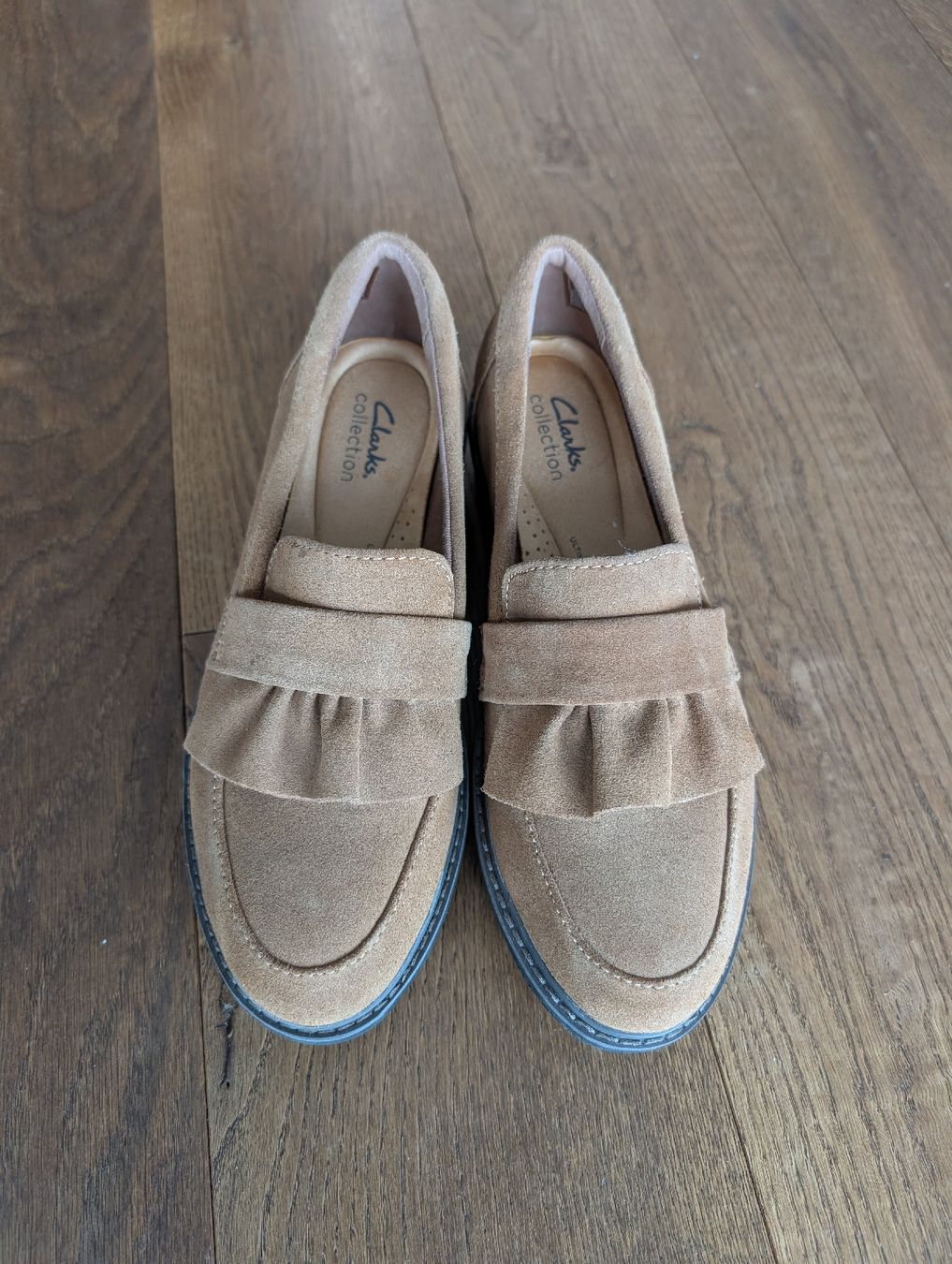 Clarks Damenschuhe: Clarks Leder hellbraun Gr. 39.5 – Neu (gemäss Beschreibung) aus Küsnacht ZH von pinipini 1