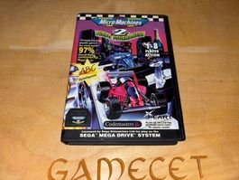 Micro Machines 2 Turbo Turnament Sega Mega Drive 4 Player!
