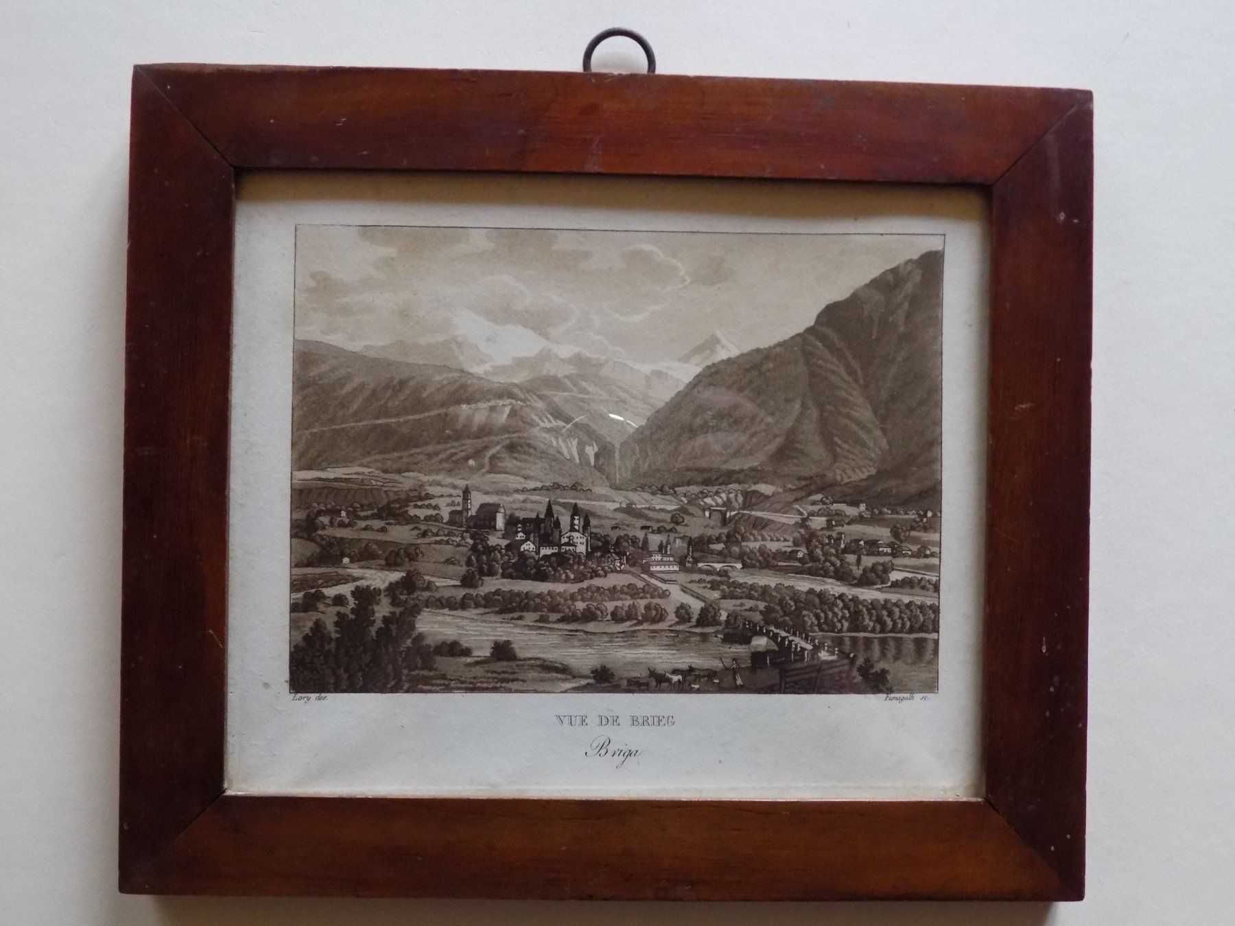 Gravures: Brig Wallis selten – D'occasion à Risch par Rischli15