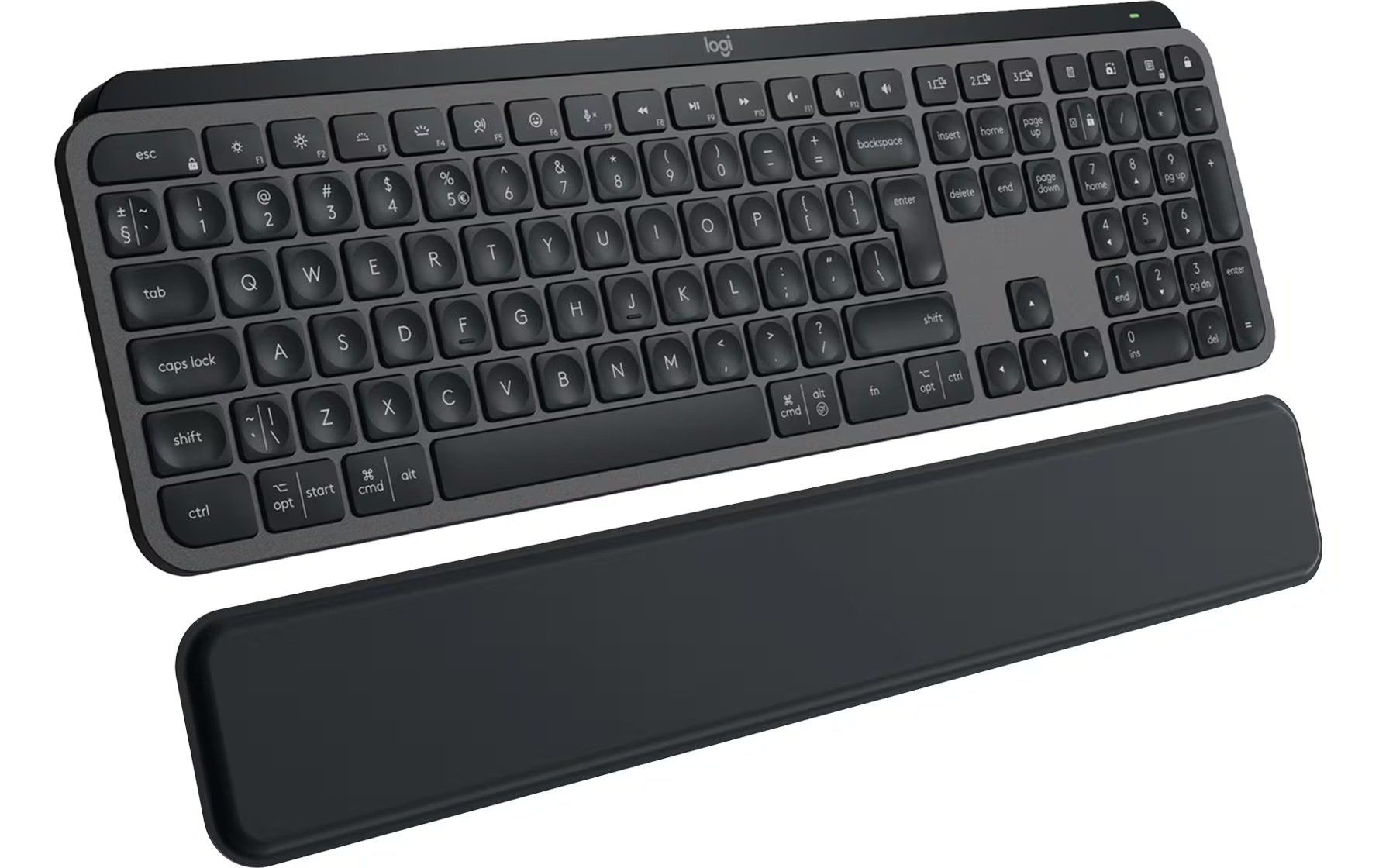 Logitech Tastaturen: Logitech MX Keys S Plus CH-Layout mit Handgelenkauflage – Neu und originalverpackt aus Ballwil von Goopher