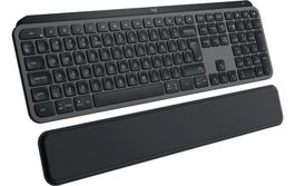 Logitech MX Keys S Plus CH-Layout mit Handgelenkauflage