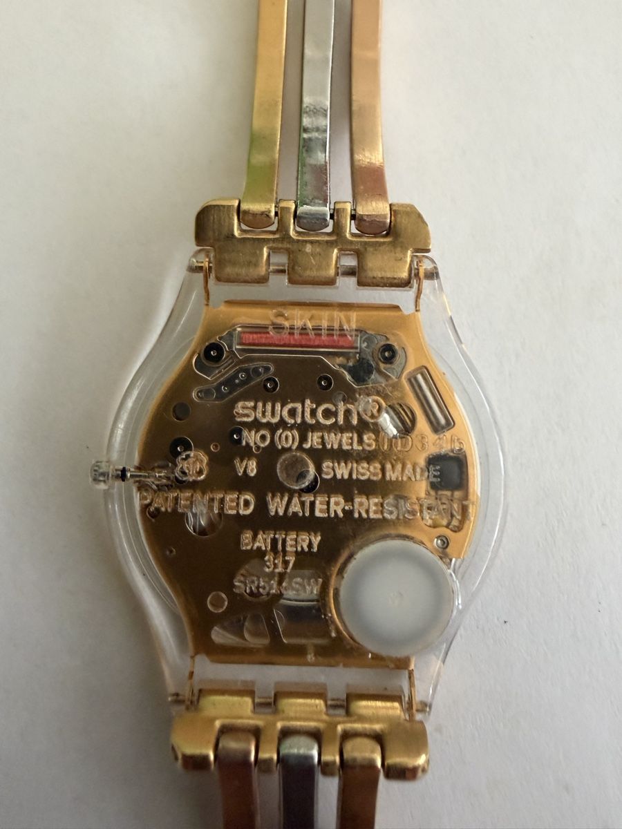 Swatch Uhren: Montre Swatch Skin "Tri-Gold" – Gebraucht aus Echallens von JAR69 2