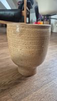 Beige flower pot