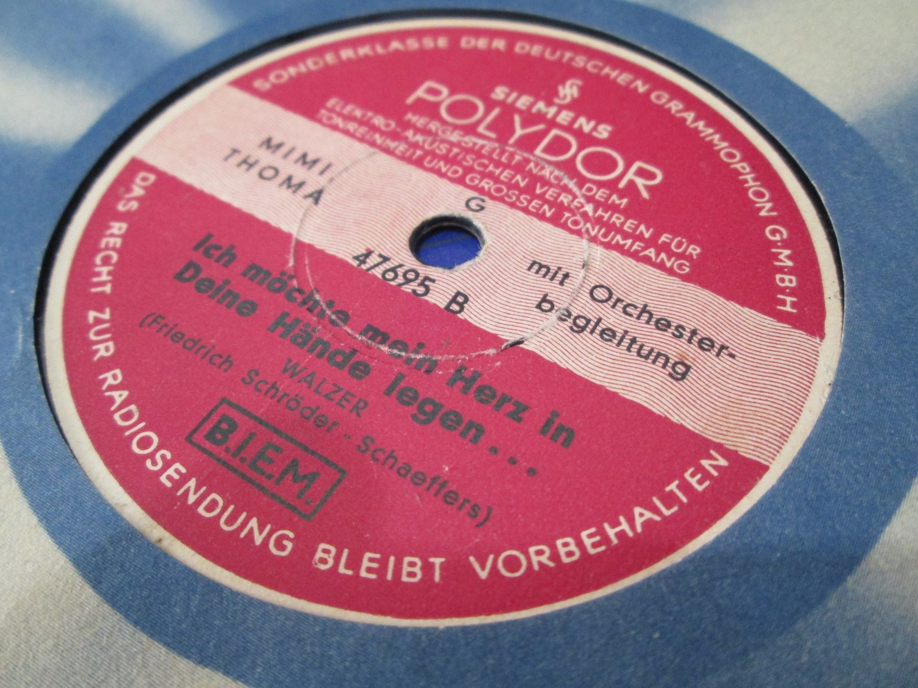 Vinyles: DISQUES 78 TOURS – D'occasion à Lausanne par Leag 1